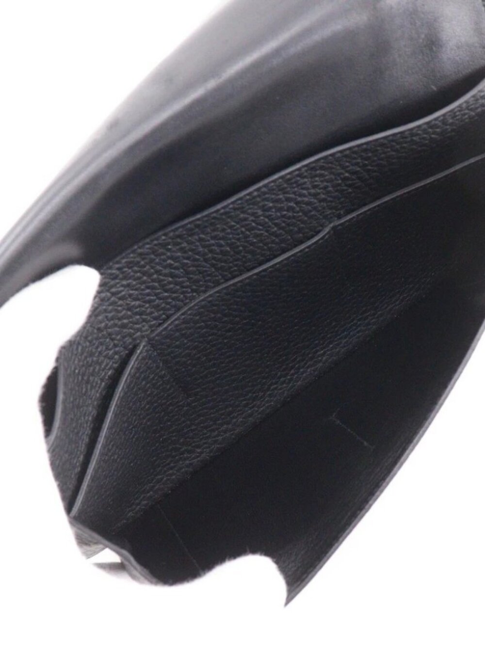 HERMES Dogon Duo Purse black Togo unisex - Picture 9 of 12